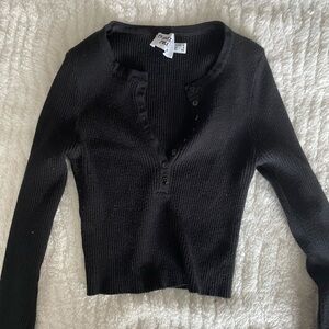 PRINCESS POLLY LONG SLEEVE KNIT TOP